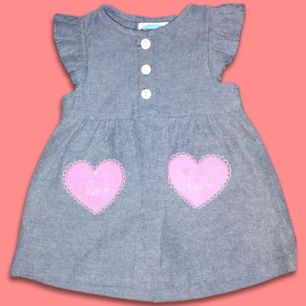 👗Baby 👗Dress 0-3 months - Picture 3 of 5